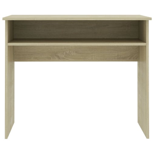 NNEVL Desk Sonoma Oak 90x50x74 cm Chipboard