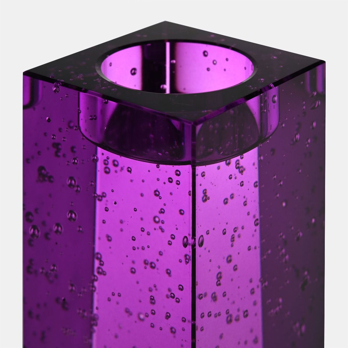 Świecznik Crystal 6x6x16 cm