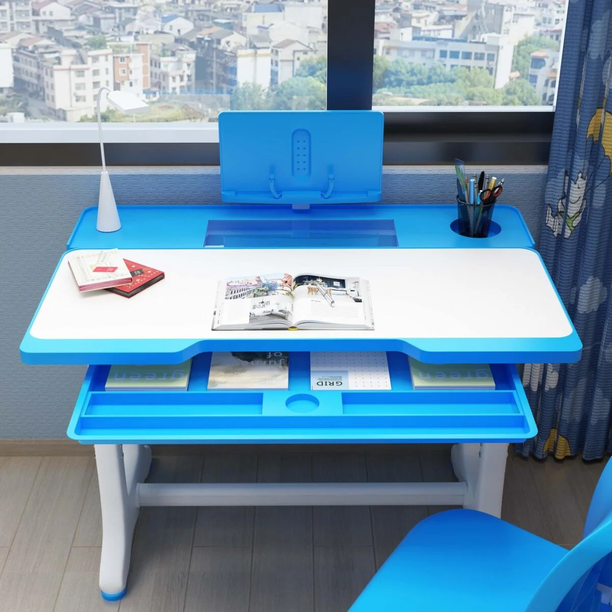Children's Writing Desk Multifunctional Lifting Home Primary School Desk