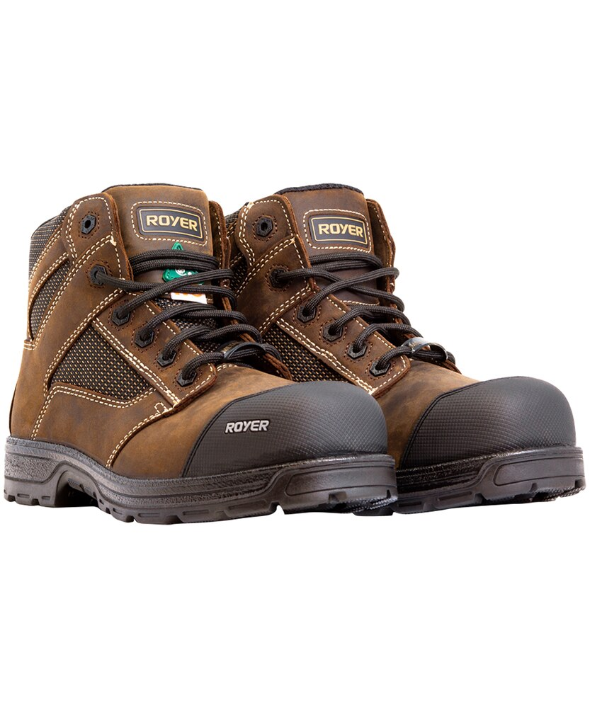 L.P. Royer Men's Agility 6 Inch Composite Toe Composite Plate Work Boot
