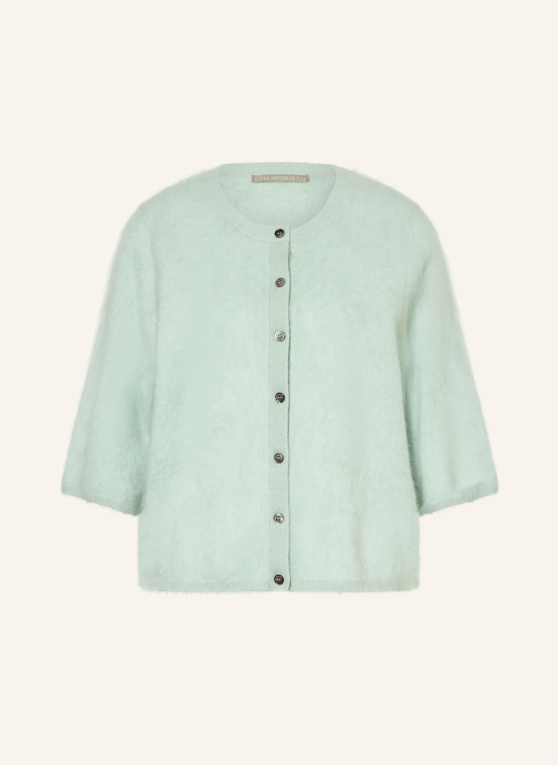 (THE MERCER) N.Y. Strickjacke aus Cashmere mit 3/4-Arm