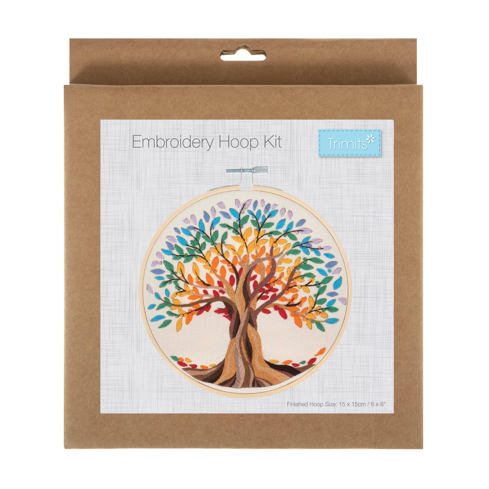 Trimits Tree of Life Embroidery Hoop Kit