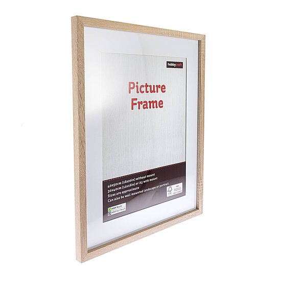 Oak Effect Picture Frame 40cm x 50cm