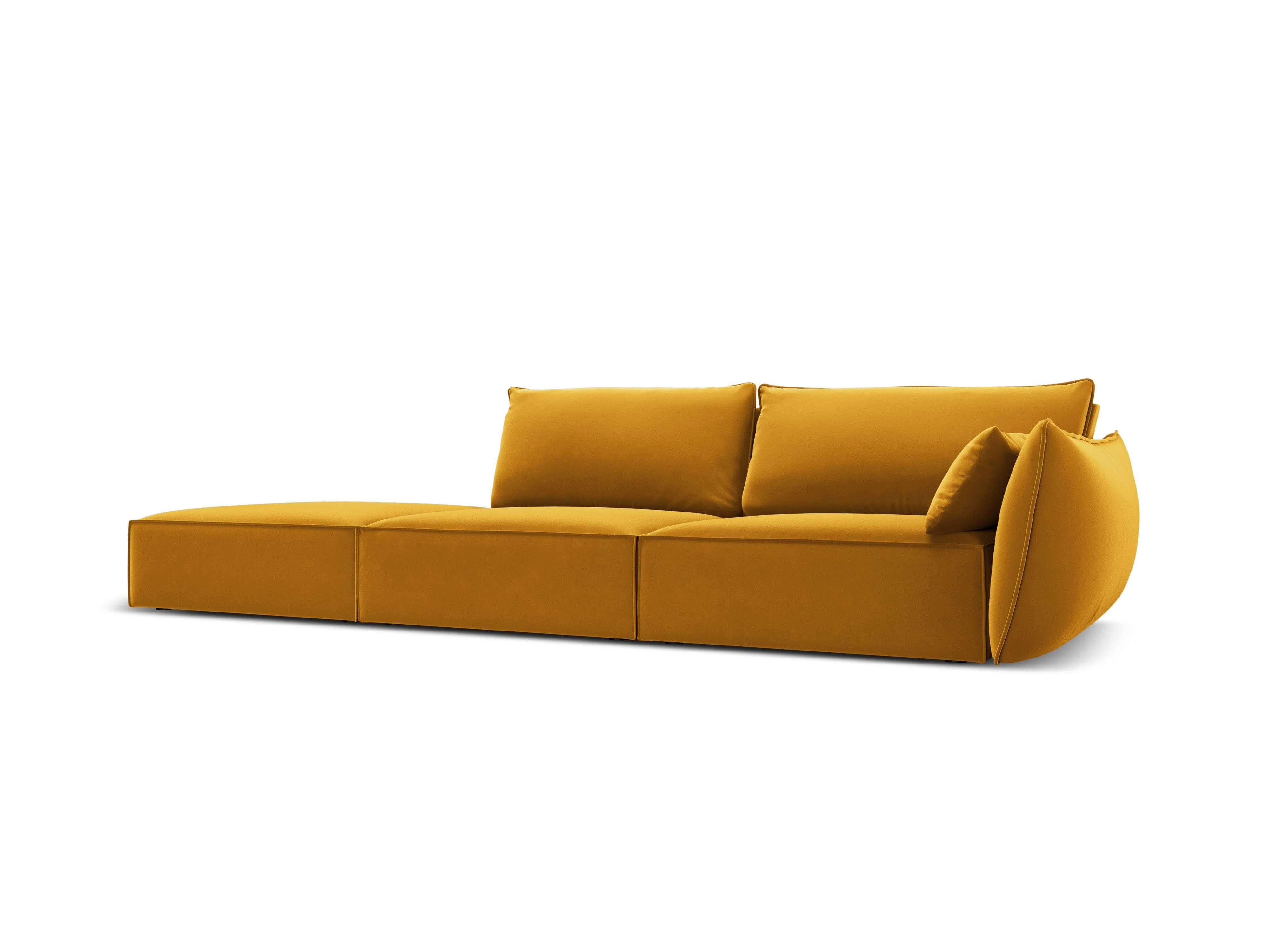 4-zitsbank Vanda links velvet