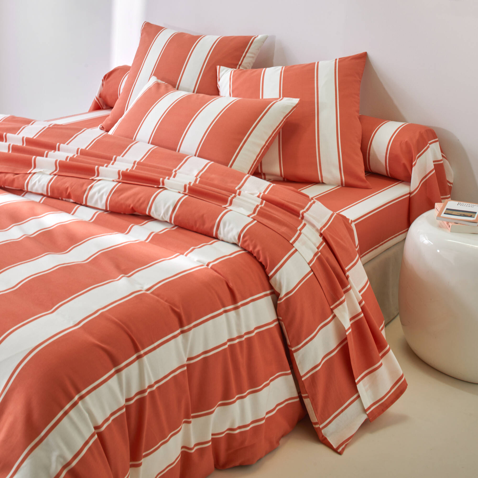 Linge de lit Transat en coton imprimé
