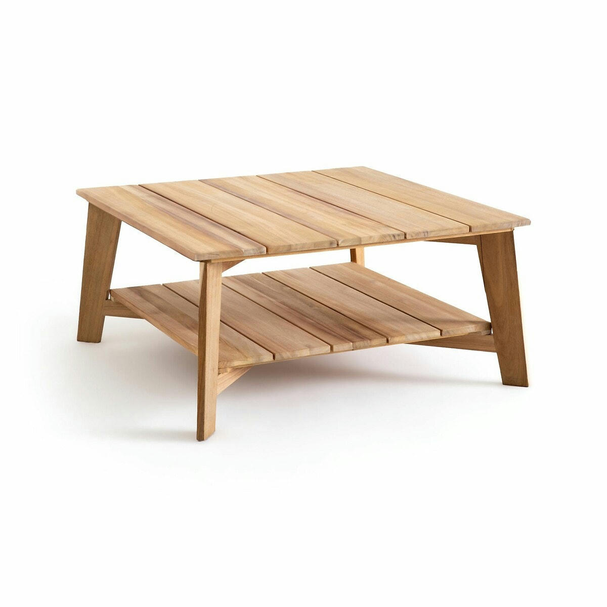 Table basse jardin double plateau acacia, Réphir