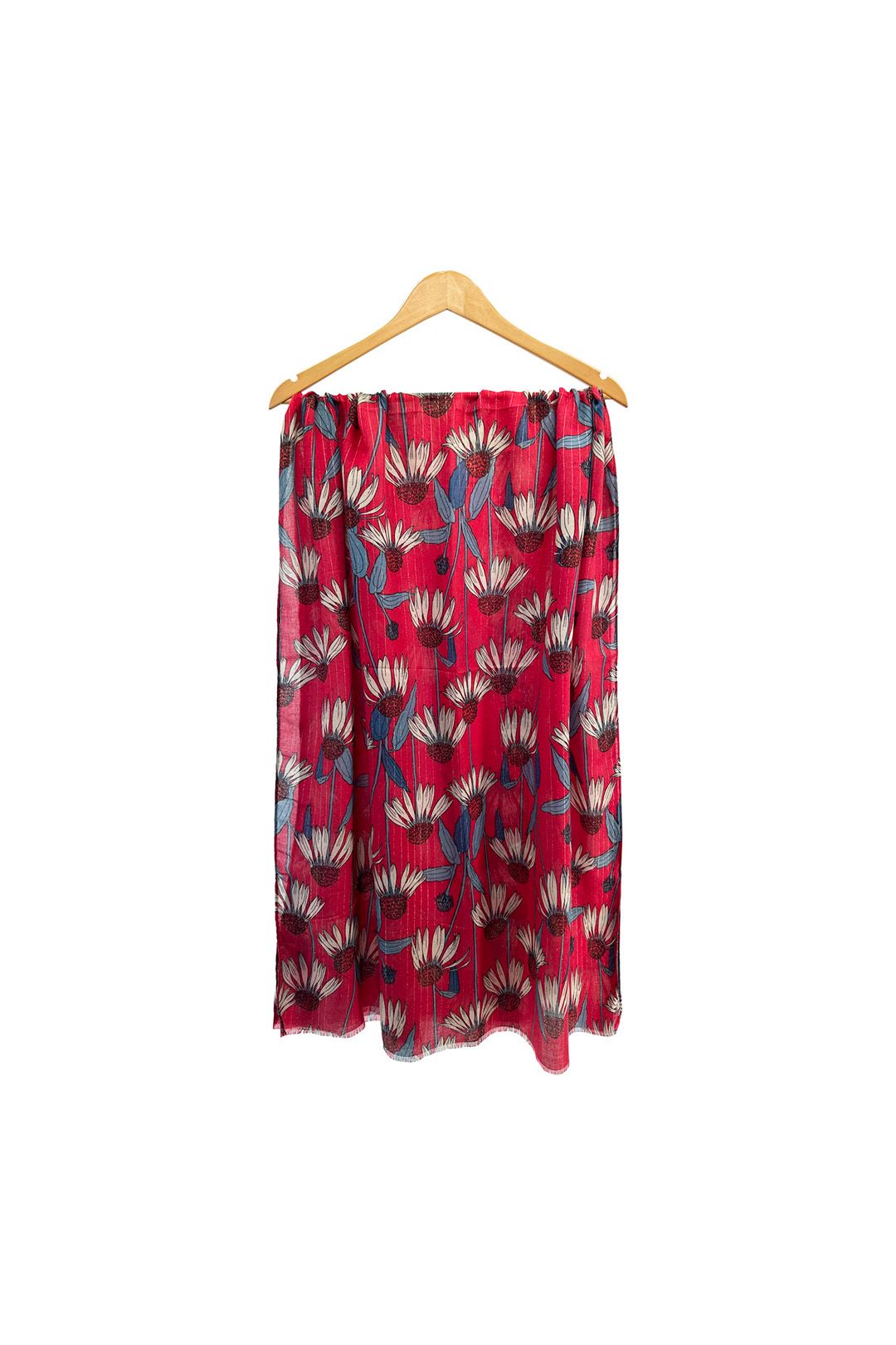Vellin Vintage Floral Print Lightweight Scarf