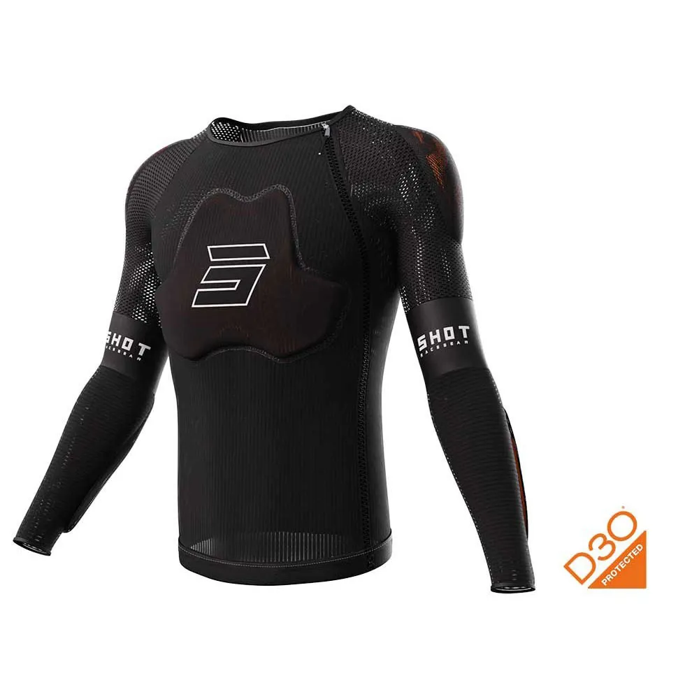 Shot Race D3O® long sleeve protection T-shirt