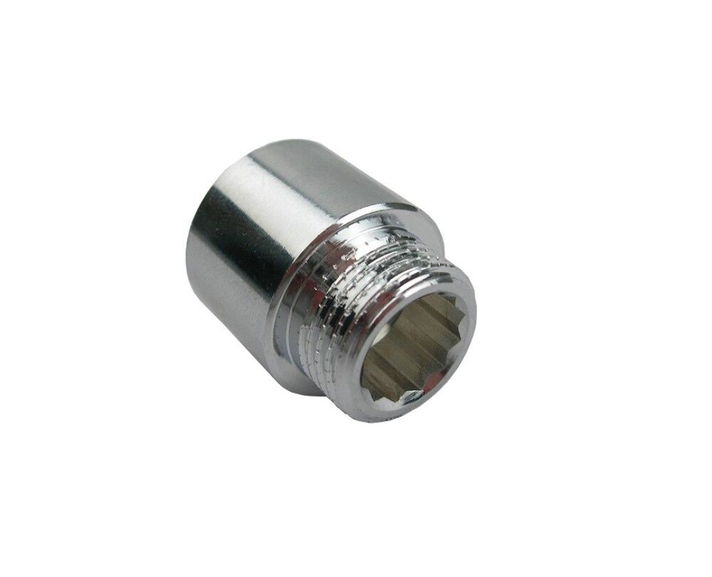 FORLENGERRØR FORKROMET 25 MM 3/8"