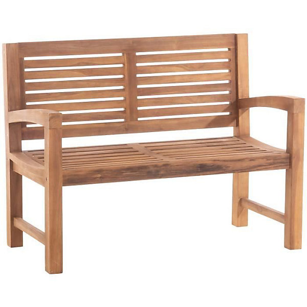 Banc de Jardin - CLP - Halden - Bois de Teck - 200 cm - 3 Personnes - Résistant aux Intempéries