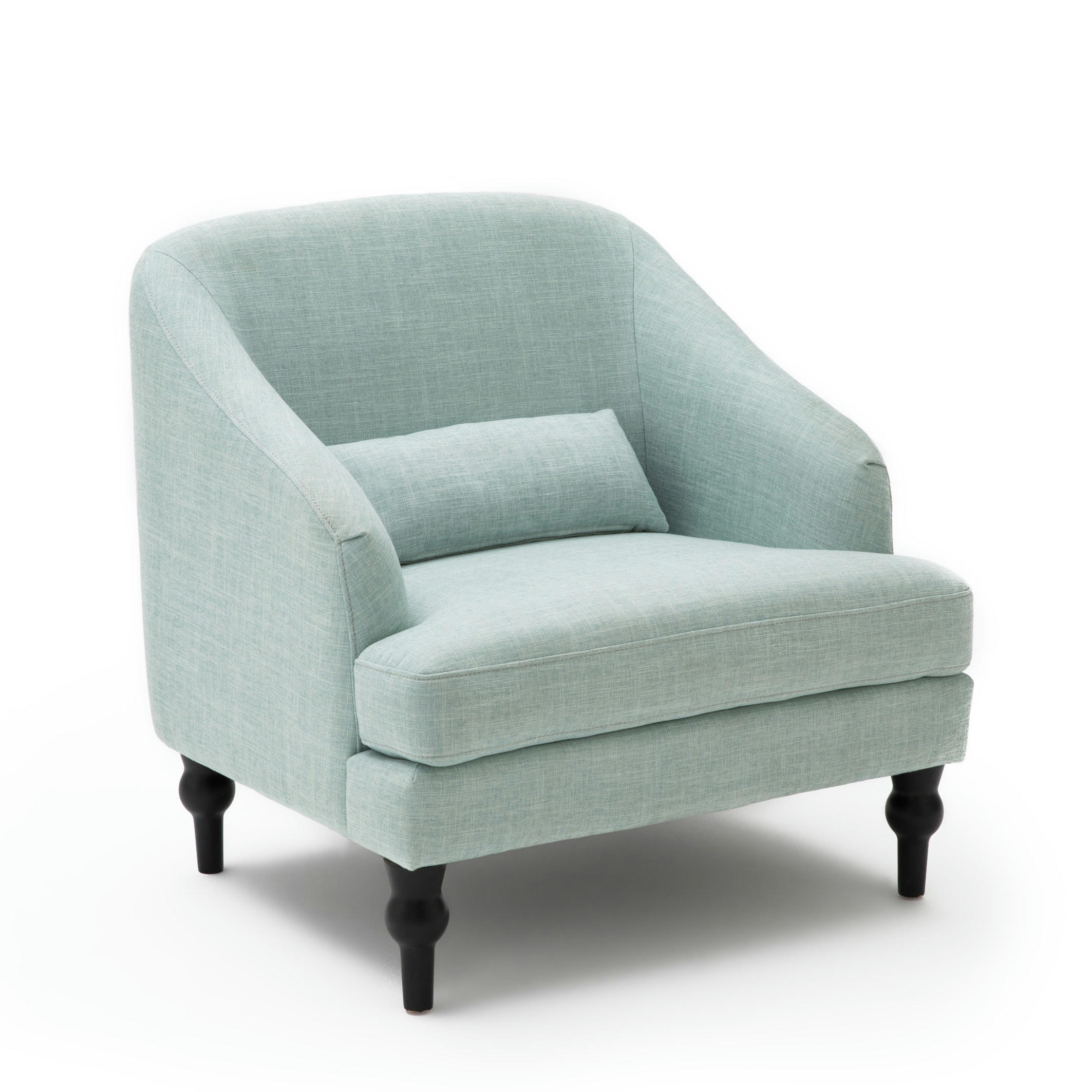Fauteuil tissu texturé, Belva