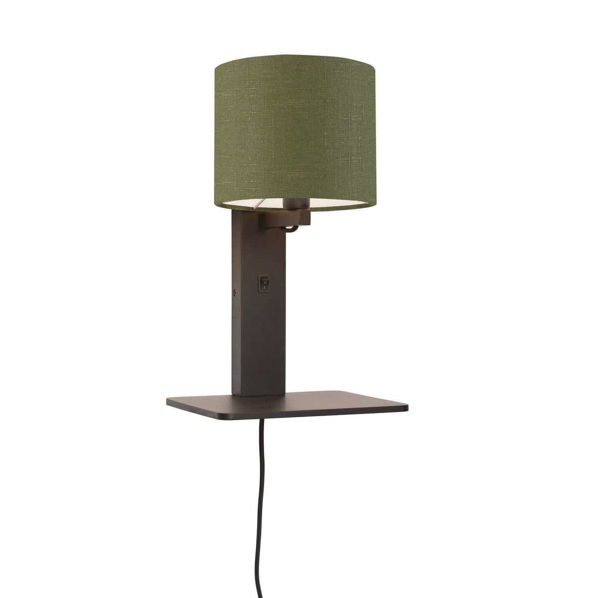 GOOD&MOJO wandlamp Andes - zwart - 19x24x36cm