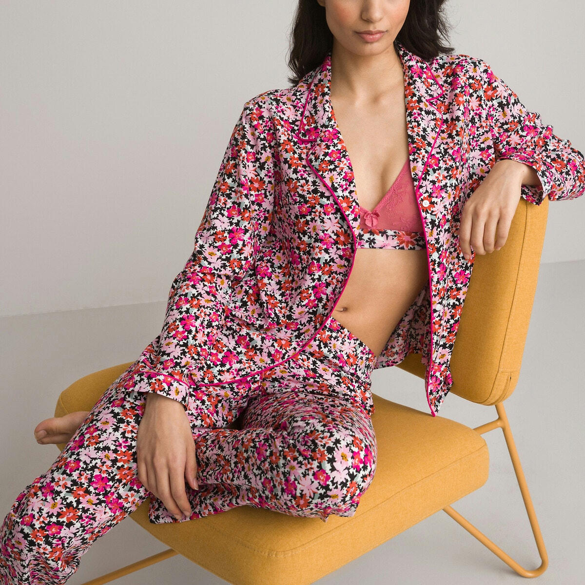 Pyjama imprimé fleurs
