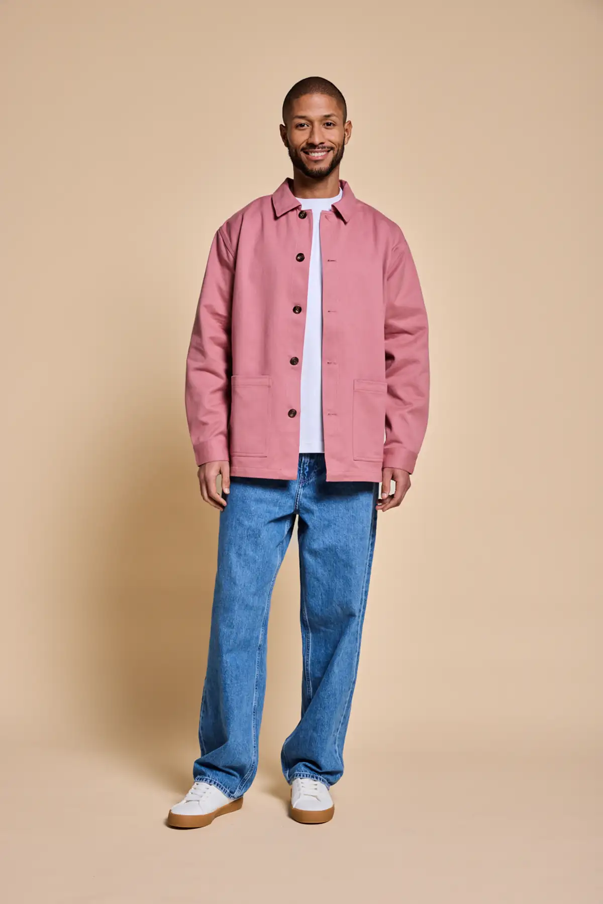 Veste mixte Marcel Blush