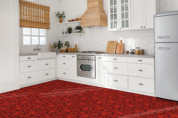 Carreaux vinyle Tulup 30x30 cm Hexagone de camouflage 9 pcs