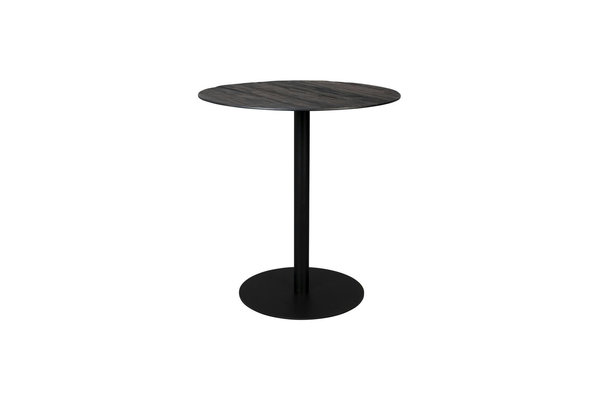 BRAZA - Table de comptoir en bois noir
