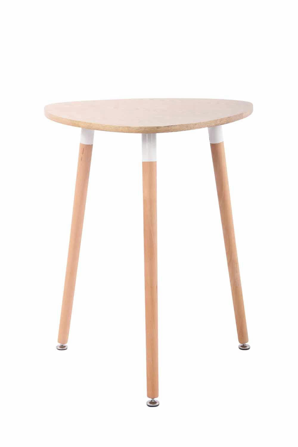 ABENRA - Table à manger en bois Nature