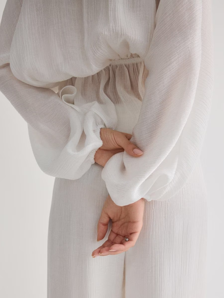 Lyocell Blend Blouse