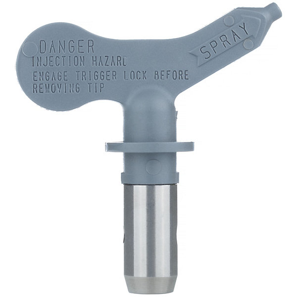 Buse de Pulvérisation Airless UltraHeavy 243 - Jet 10 cm, Métal Nickelé, Pour Enduit et Bitume, Haute Pression