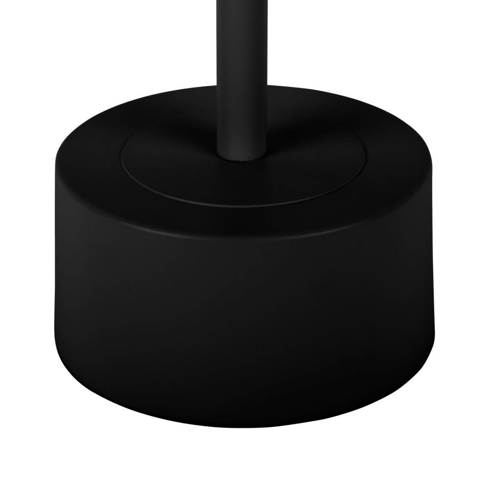 NOWA - Table d'appoint ronde en métal D55cm noir