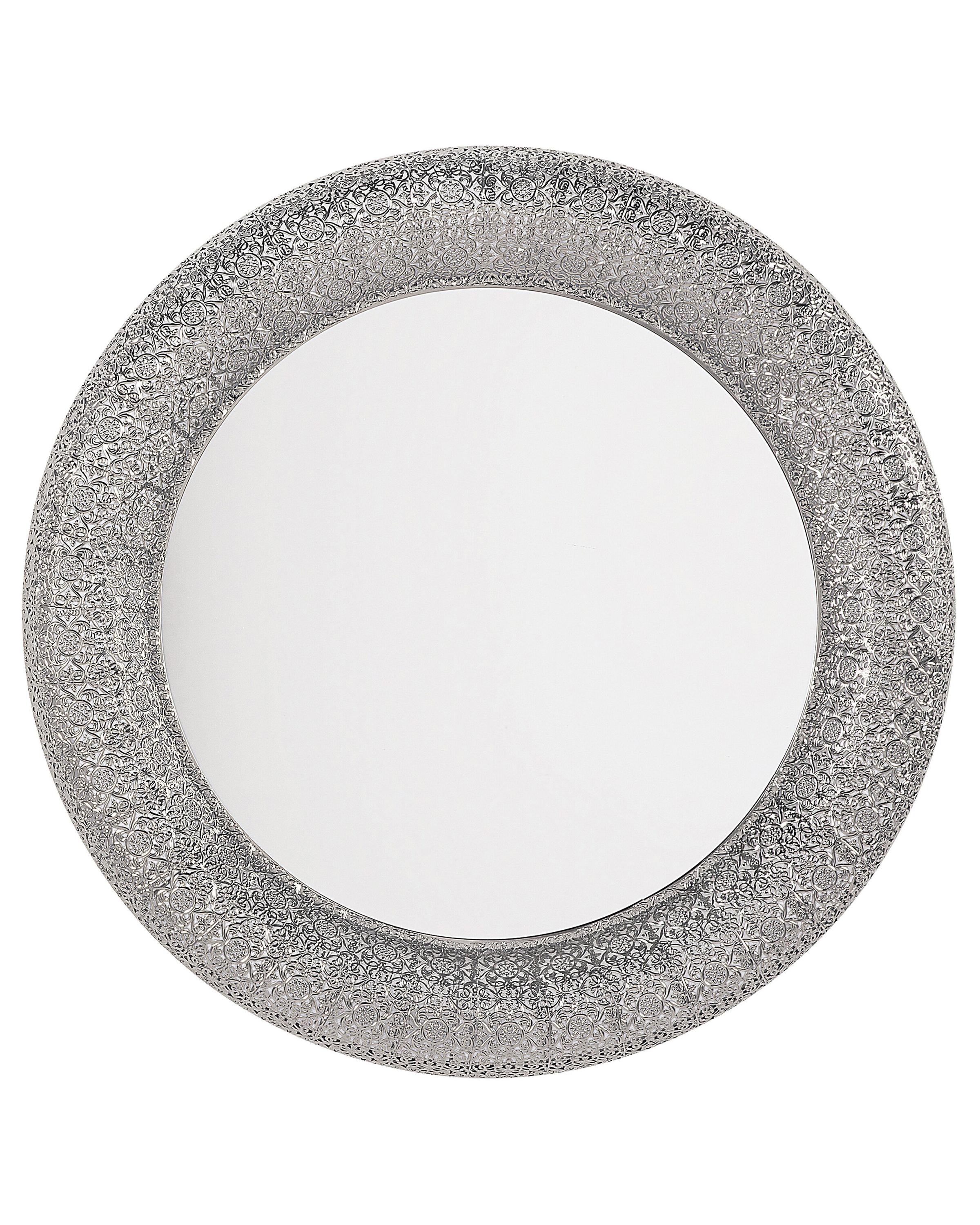 Wall Mirror CHANNAY 80 cm 80 cm Metal Silver