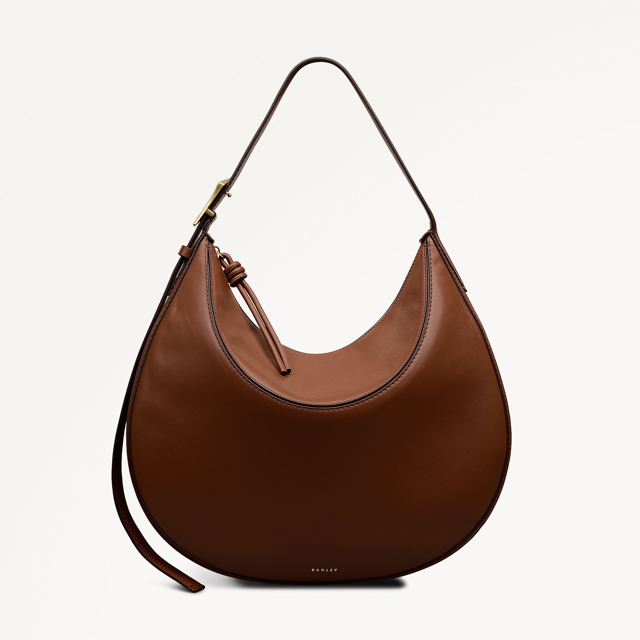 Bliss Crescent - Large Ziptop Shoulder Bag