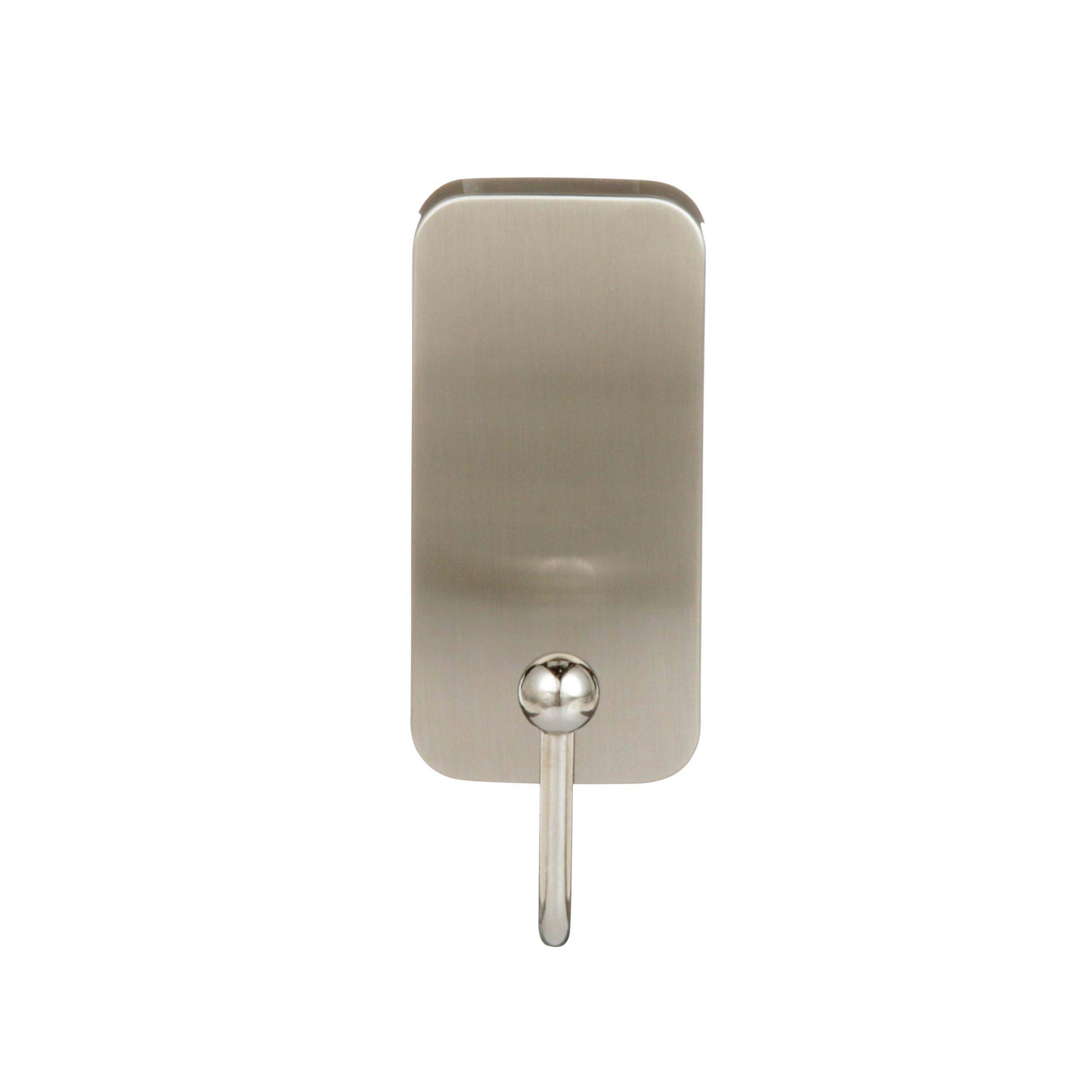 Command Bath Small Hooks, Satin Nickel