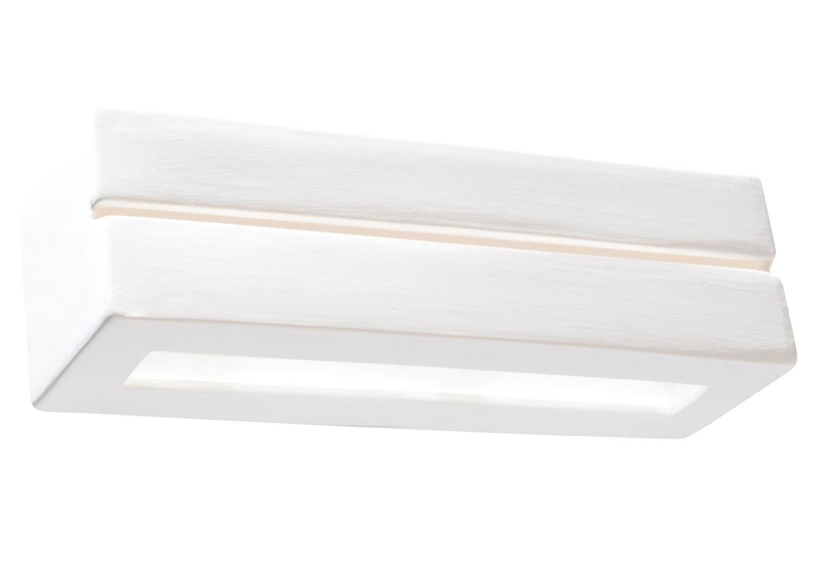 Sollux wandlamp Vega - 1 lichts - 9.5 x 9.5  cm - wit