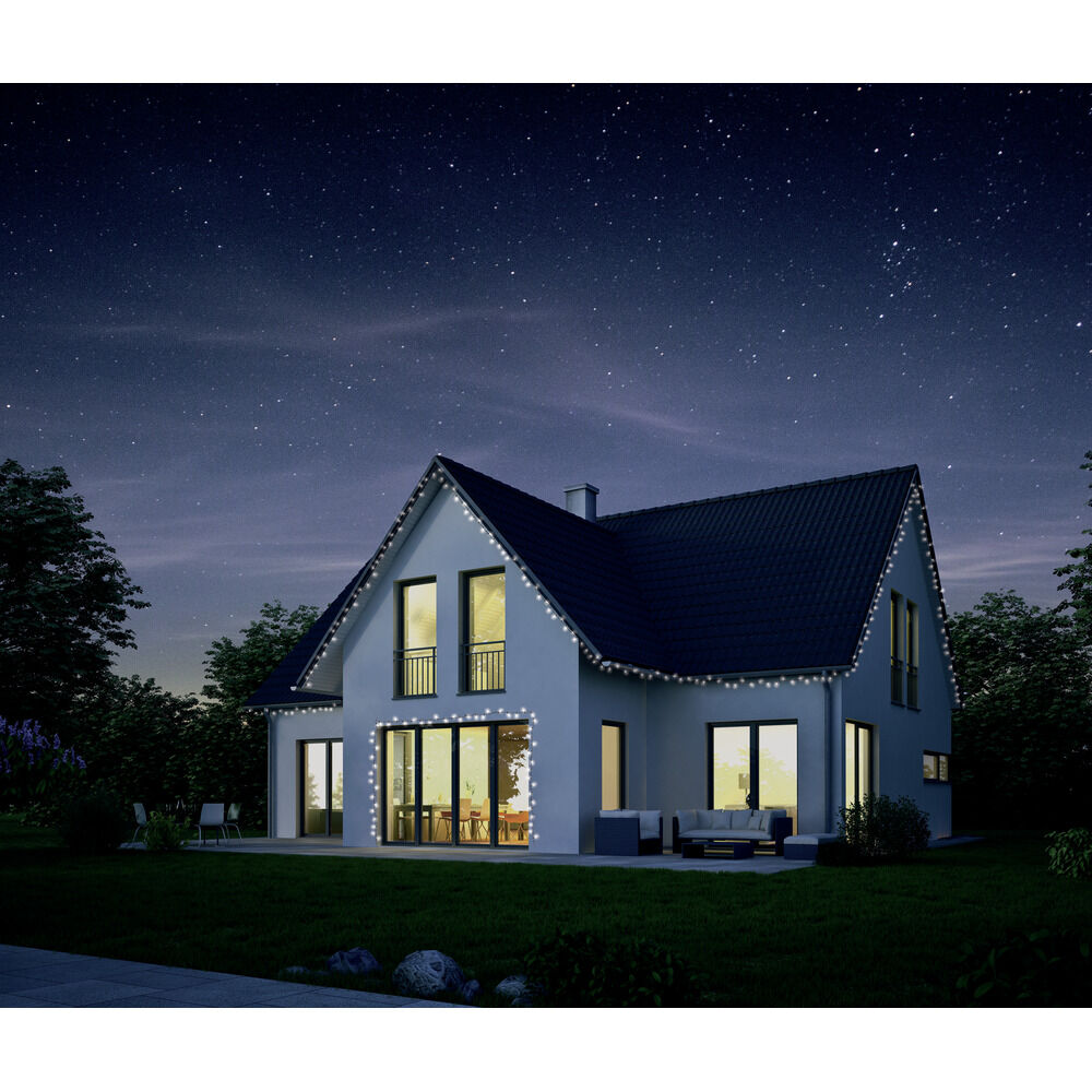 Guirlande lumineuse extérieur 400LED multicolores 29,9m