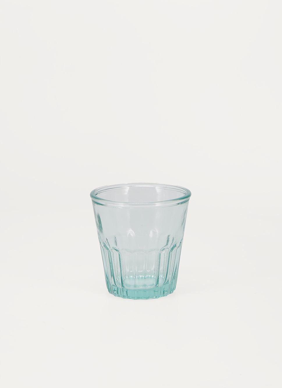 GOBELET BAS EN VERRE RECYCLÉ TRANSPARENT