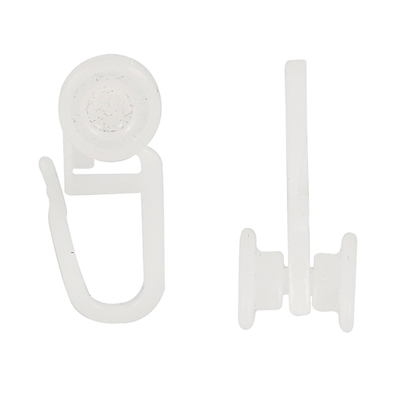 Galet suspendeur en plastique blanc 25 pièces MOBOIS