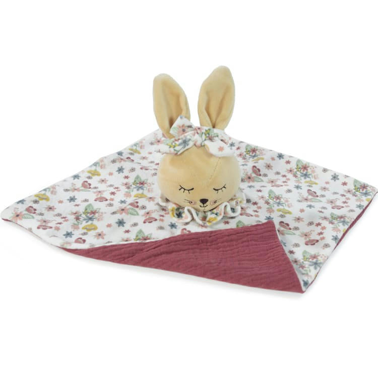 - Doudou plat Lapin Garden