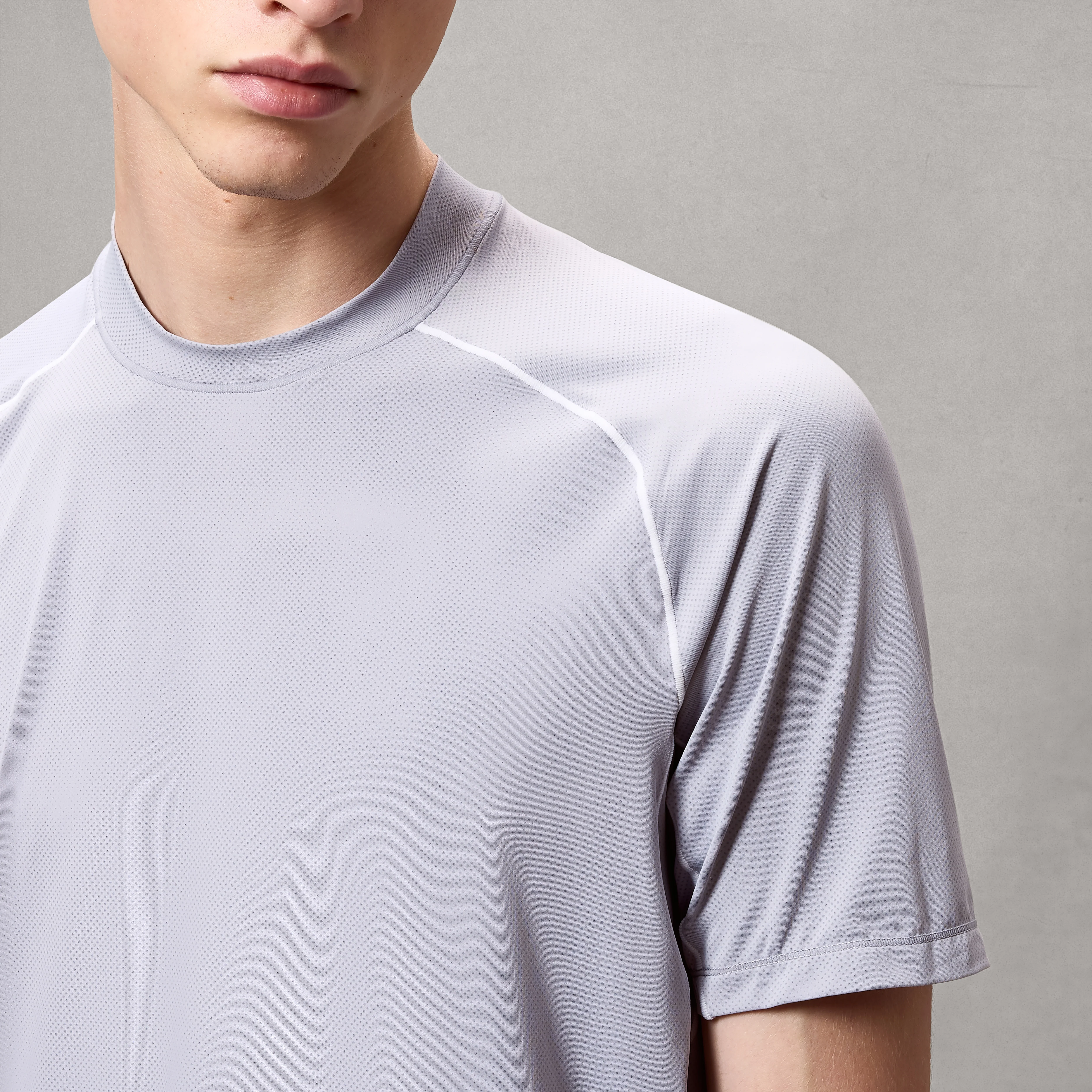Men's AllTrack Rout S/S Tech Tee - Aluminium