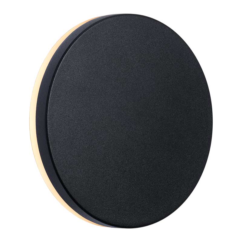 Nordlux Artego Wandlamp Buiten - Ø15cm - LED - 3000K - IP54 - Zwart