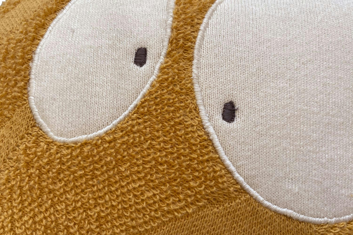 EDGAR PLANS - Coussin lavable enfant Ghosty le monstre 30x30cm