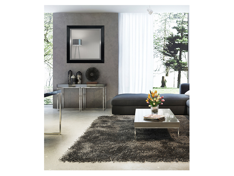 Lustro ścienne 54x144 cm czarne