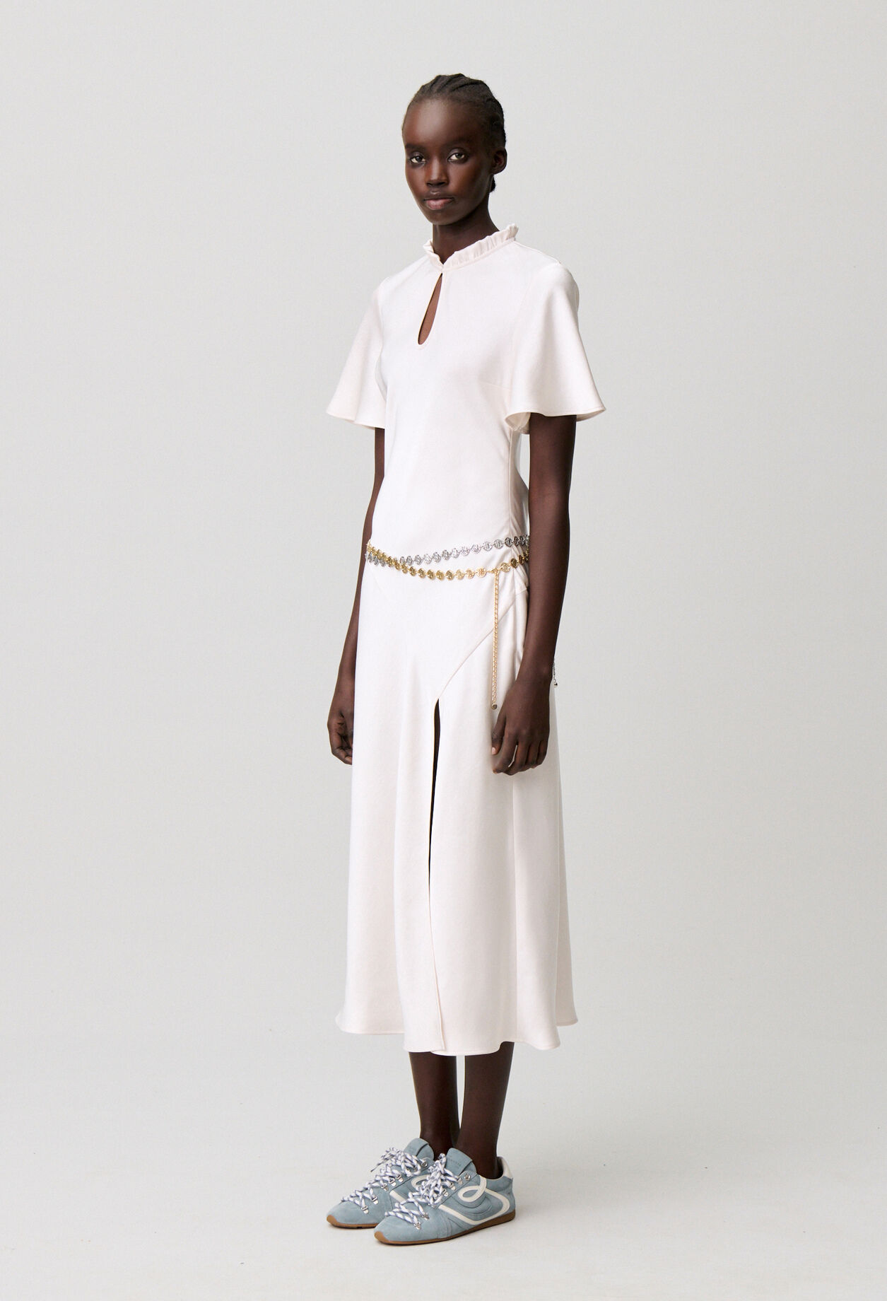 Robe midi fluide