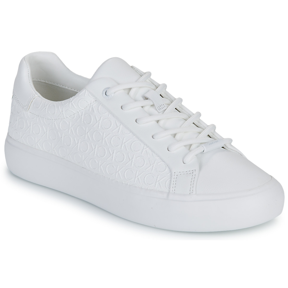 Calvin Klein Jeans - VULC LACE UP MONO PU - White