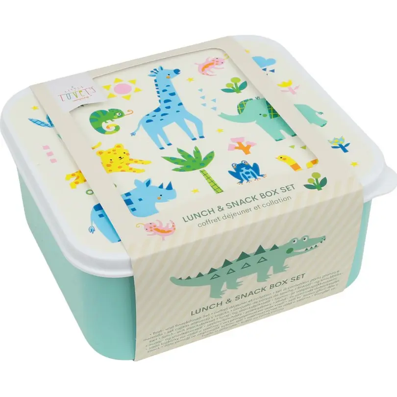 Lunch-Box 4-teilig Jungle
