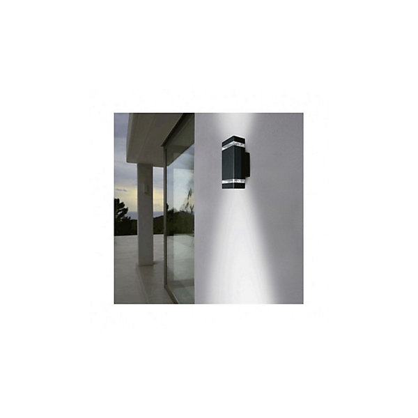 Applique Murale GU10 x 2 Gris Anthracite