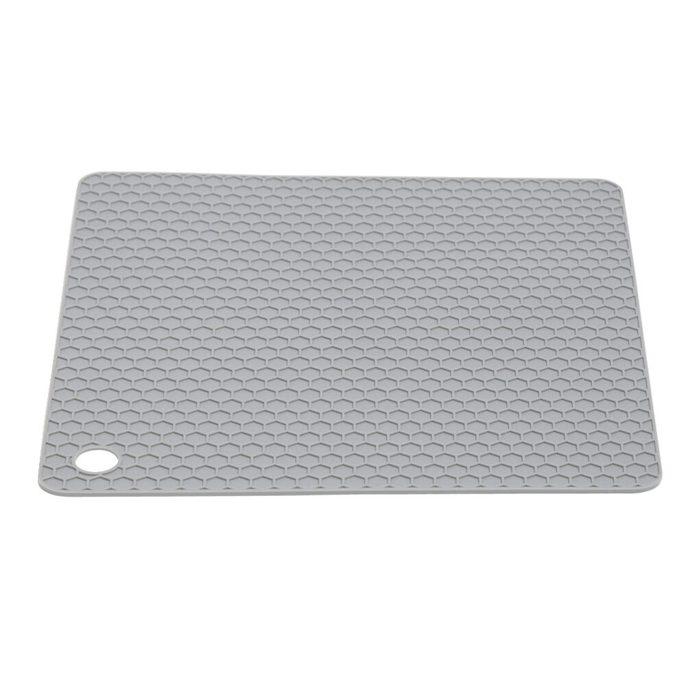 Dessous de plat carré en silicone 18x18cm - 2 coloris