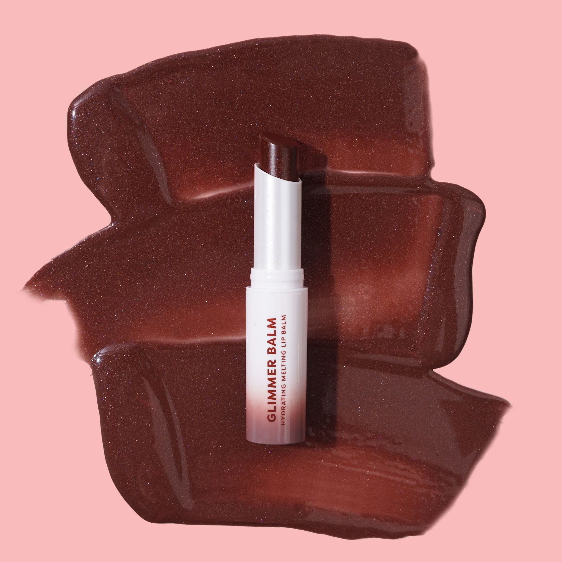 Profusion Cosmetics Glimmer Balm Hydrating Melting Lip Balm Caramel Melt