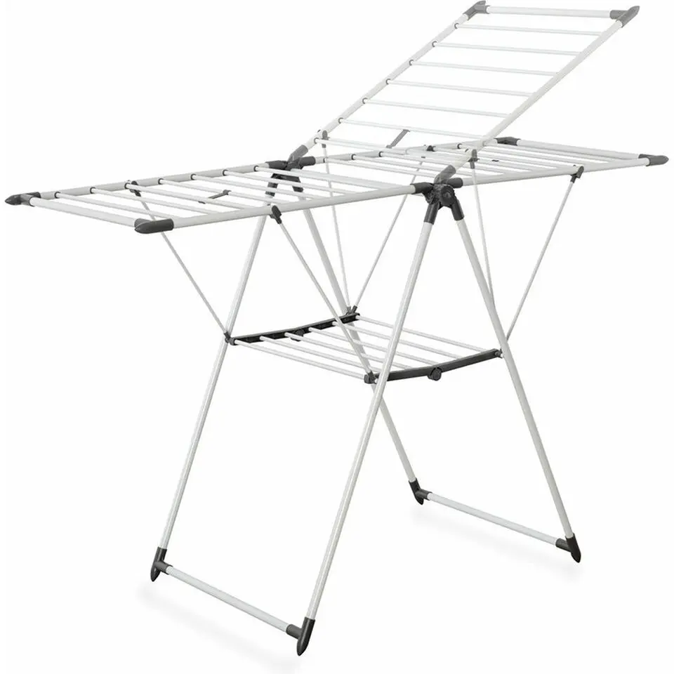 Five Wasrek/droogrek - metaal - 150 x 61 cm - staand/inklapbaar