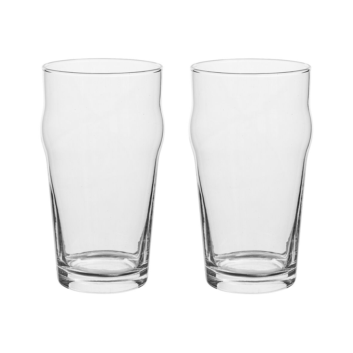 Verre bière nonix format pinte x 2