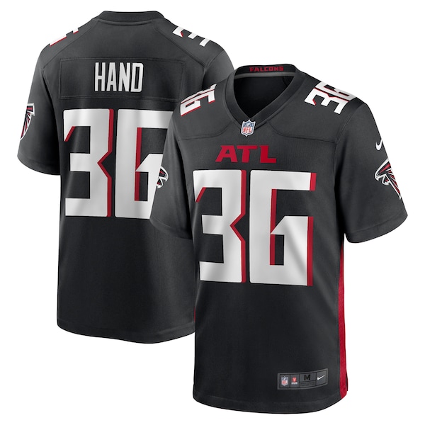 Harrison Hand Atlanta Falcons Nike Team Game Jersey -  Black
