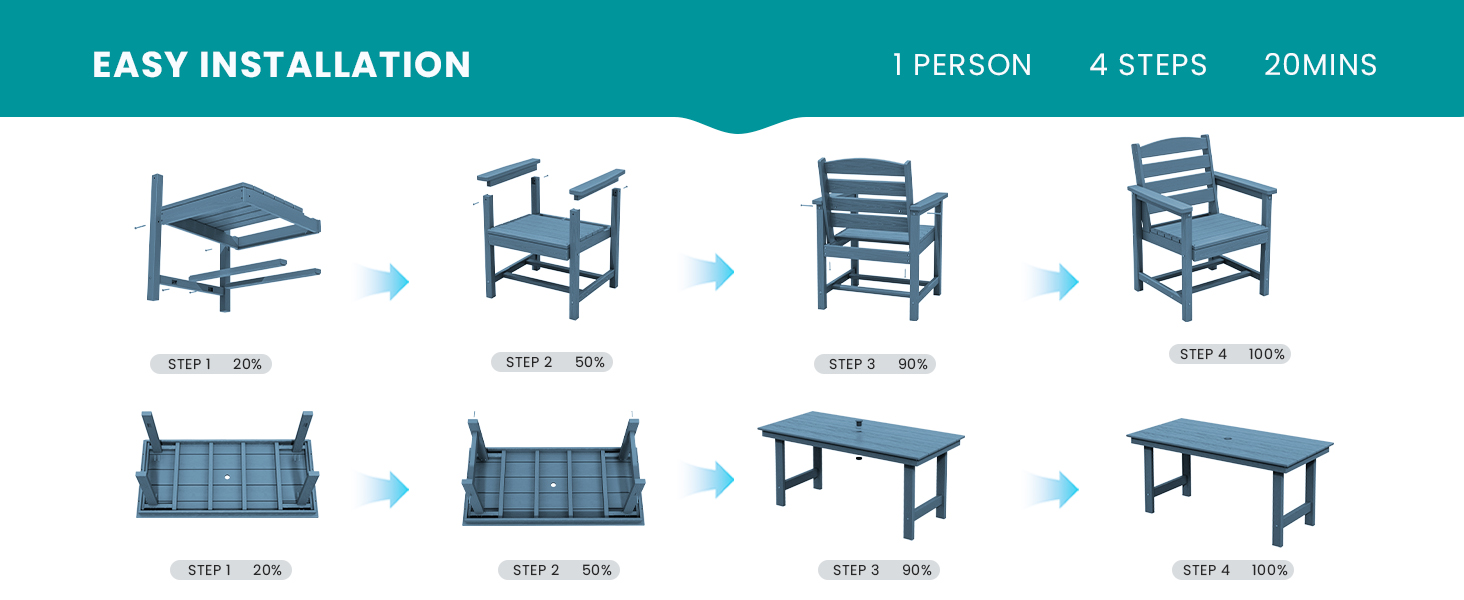 all weather dining set outdoor