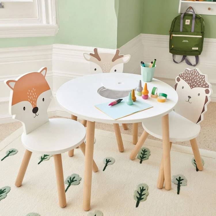 Great Little Trading Company Dandelion Toddler Table - White