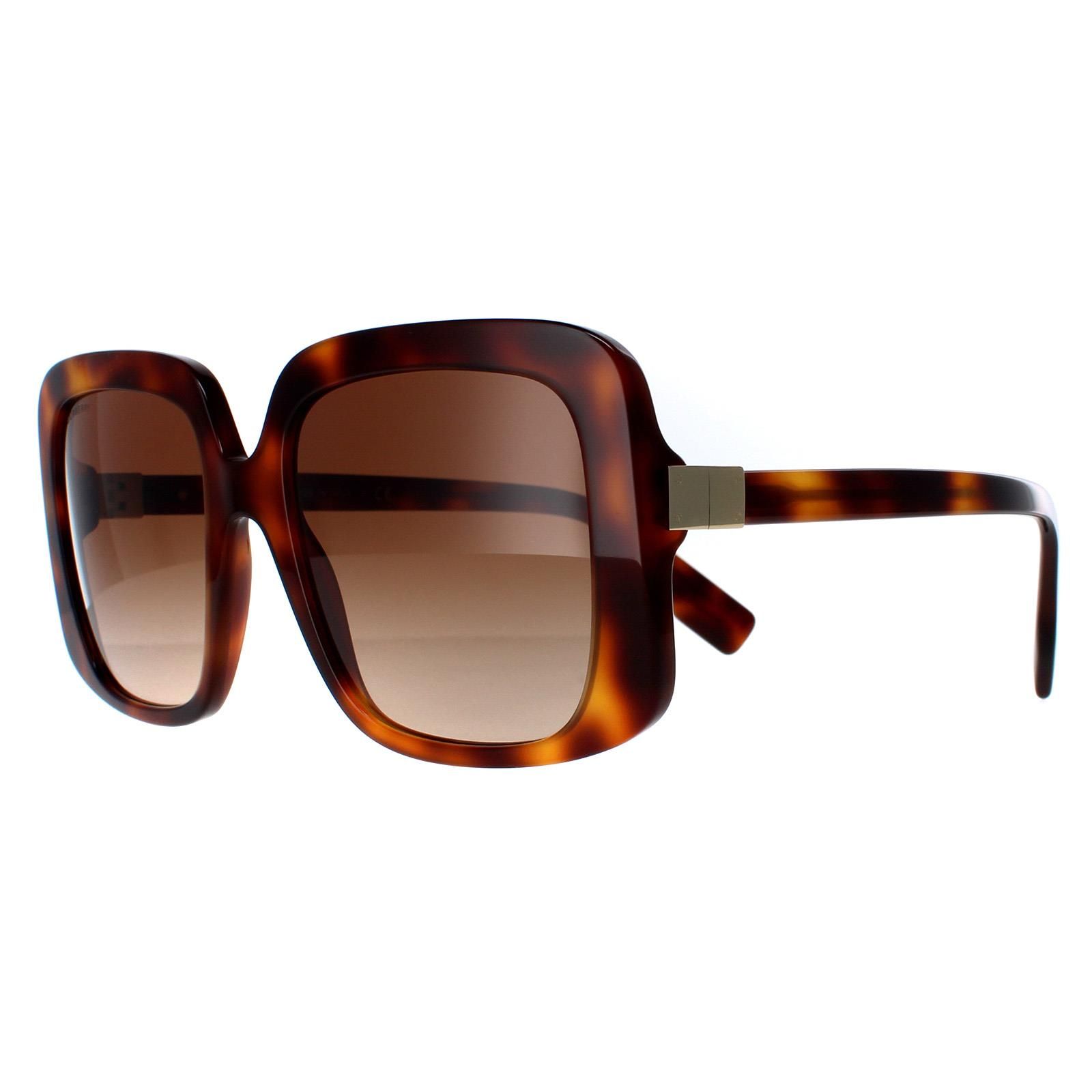 Burberry Square Light Havana Brown Gradient BE4363