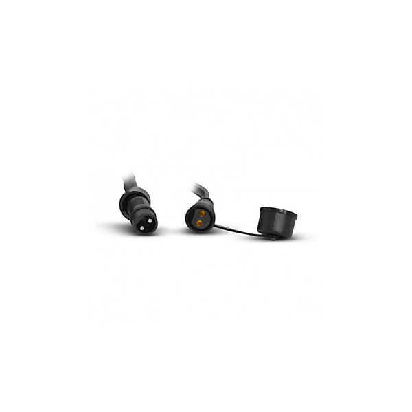 Guirlande LED Plat Noir 20 Douilles B22 10m étanche IP44