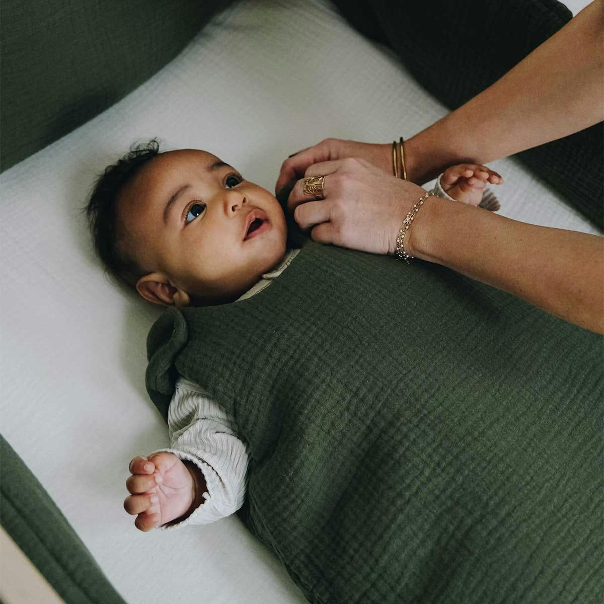 - Gigoteuse bébé en gaze de coton 0-6 mois